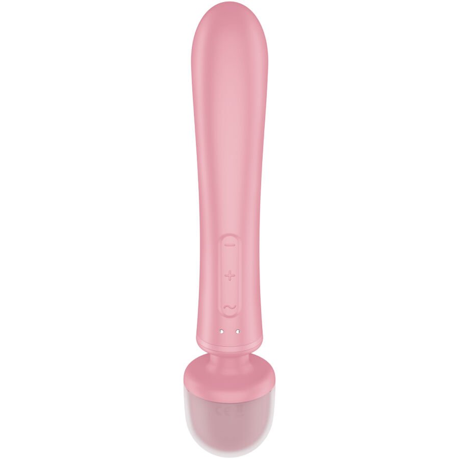 SATISFYER - TRIPLE LOVER MASAJEADOR VIBRADOR RABBIT ROSA - Imagem 5
