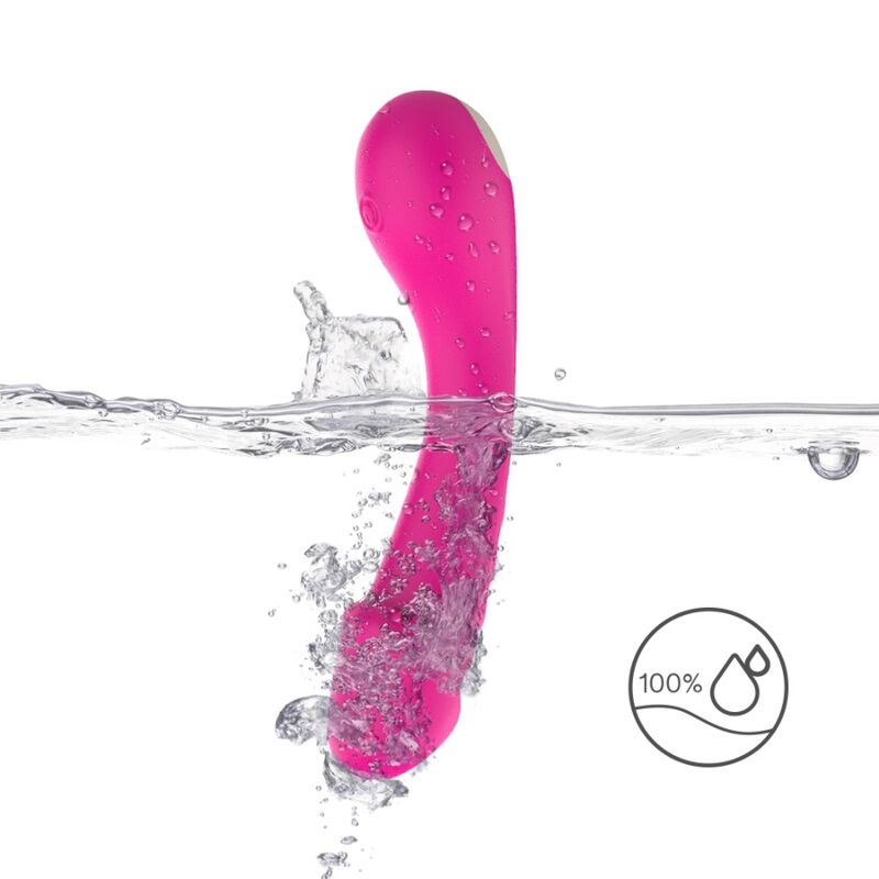 ARMONY - VIBRADOR DILDO G-SPOT SILICONE FÚCSIA - Imagem 4
