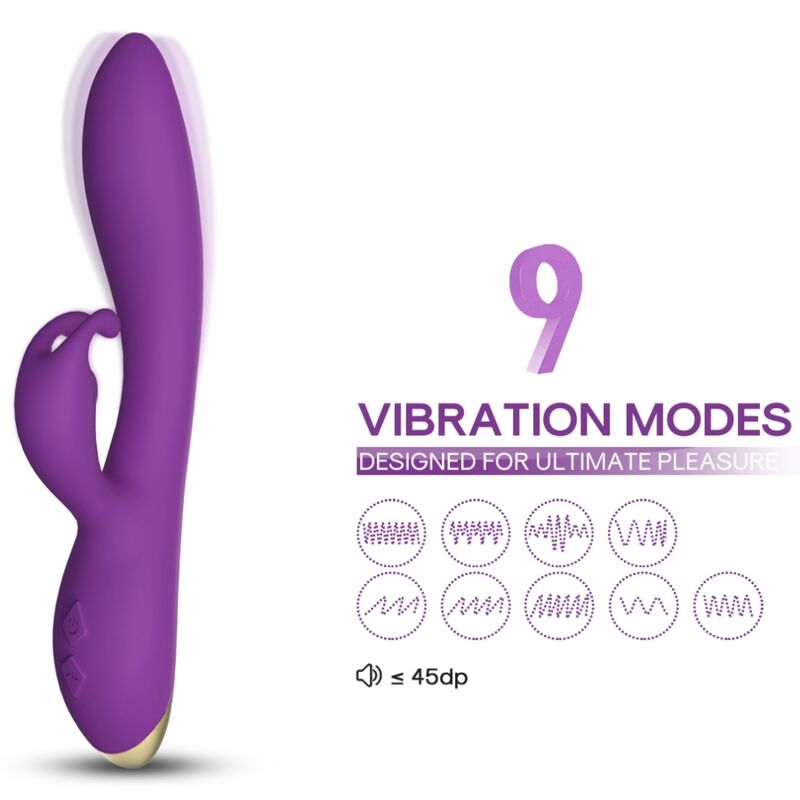 ARMONY - BONNIE VIBRADOR COELHO ROXO - Imagem 3