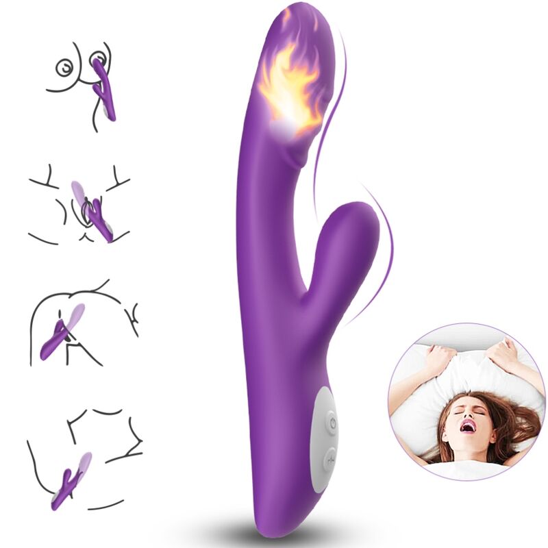 ARMONY - VIBRADOR SPARK EFEITO CALOR ROXO - Imagem 4