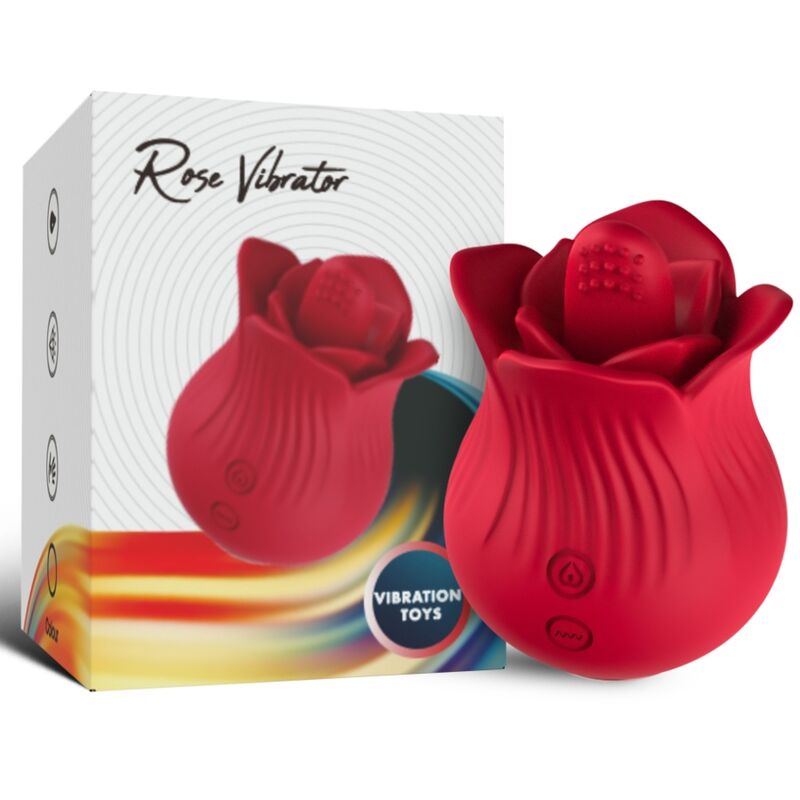 ARMONY - VIBRADOR E ESTIMULADOR ROSA VERMELHO - Imagem 5
