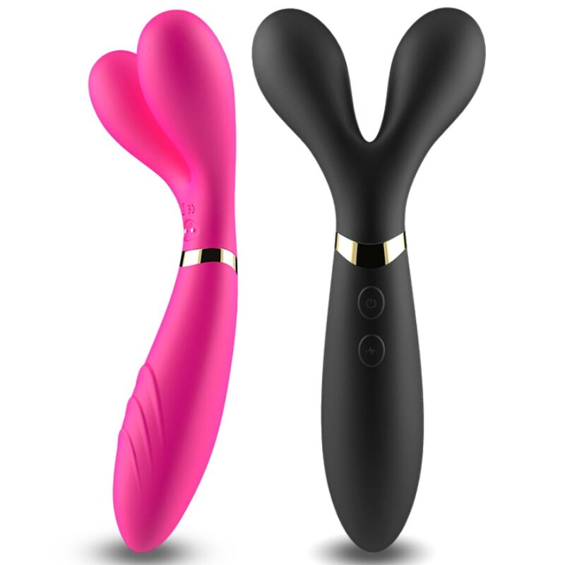 ARMONY - MASSAGER Y-WAND E VIBRADOR CABEÇA DUPLA FÚCSIA - Imagem 5