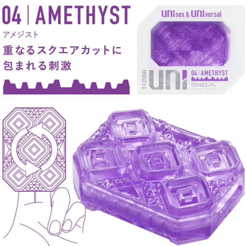 TENGA - MASTURBADOR UNI VARIETY DEDAL PACK 4 UNIDADES - Imagem 5