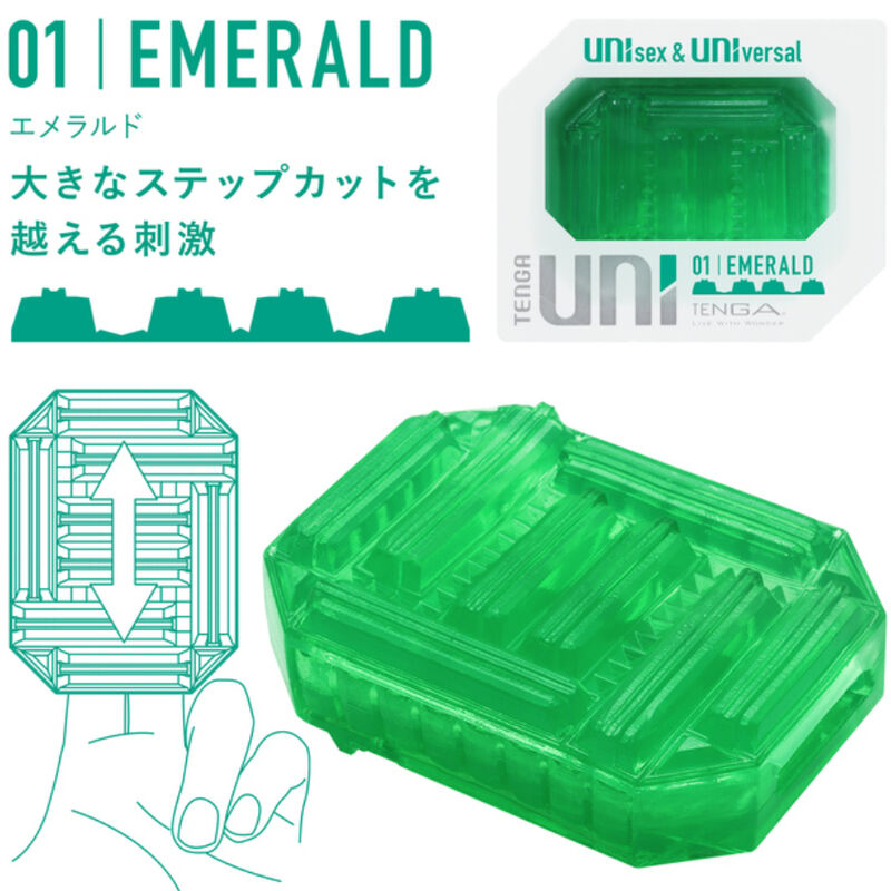 TENGA - MASTURBADOR UNI VARIETY DEDAL PACK 4 UNIDADES - Imagem 2