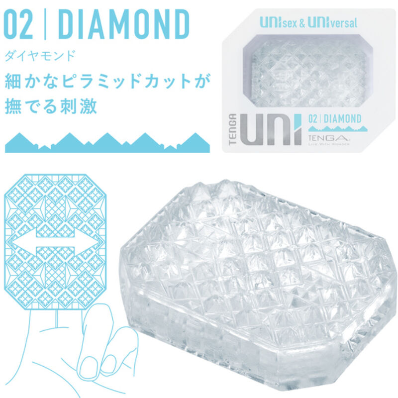 TENGA - MASTURBADOR UNI VARIETY DEDAL PACK 4 UNIDADES - Imagem 3