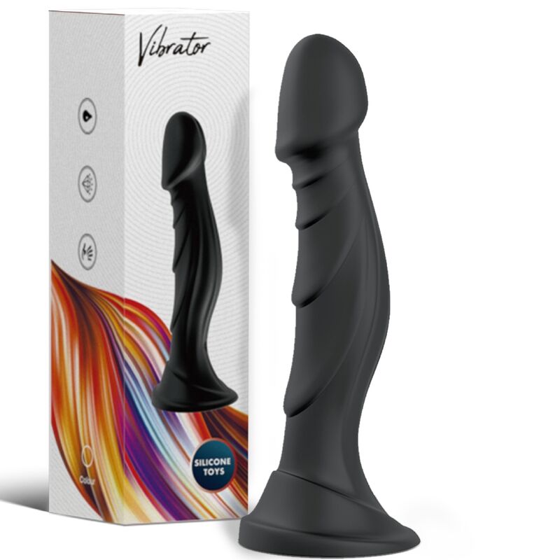ARMONY - VIBRADOR DILDO E PLUG ANAL CONTROLE REMOTO PRETO - Imagem 4