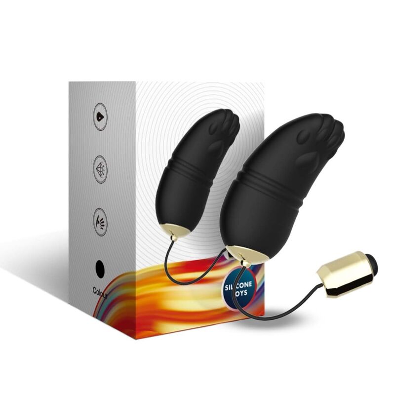 ARMONY - KITTY EGG VIBRADOR G-SPOT CONTROLE REMOTO PRETO - Imagem 3