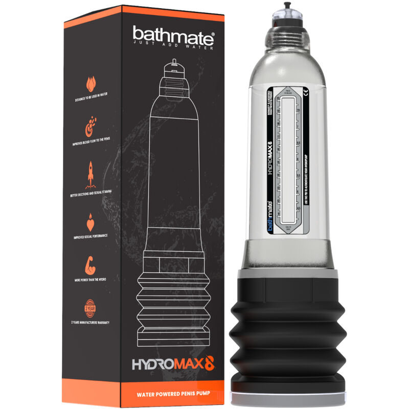 BATHMATE - HYDROMAX 8 TRANSPARENTE - Imagem 2