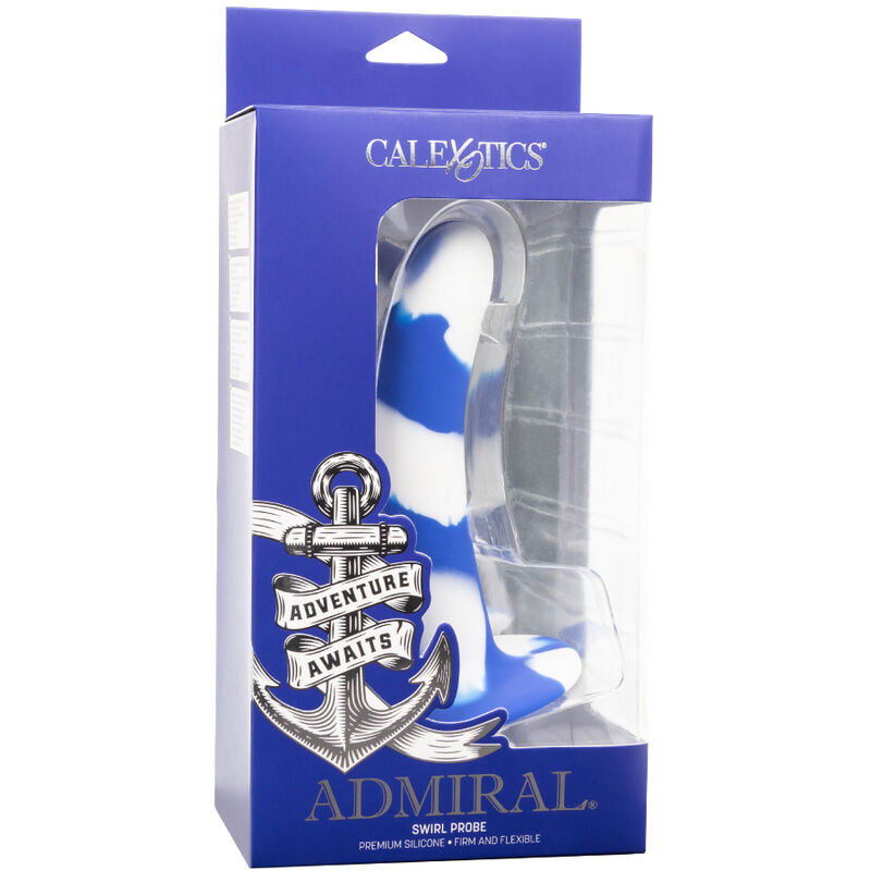 CALEXOTICS - ADMIRAL SWIRL DILDO FLEXÍVEL - Imagem 5