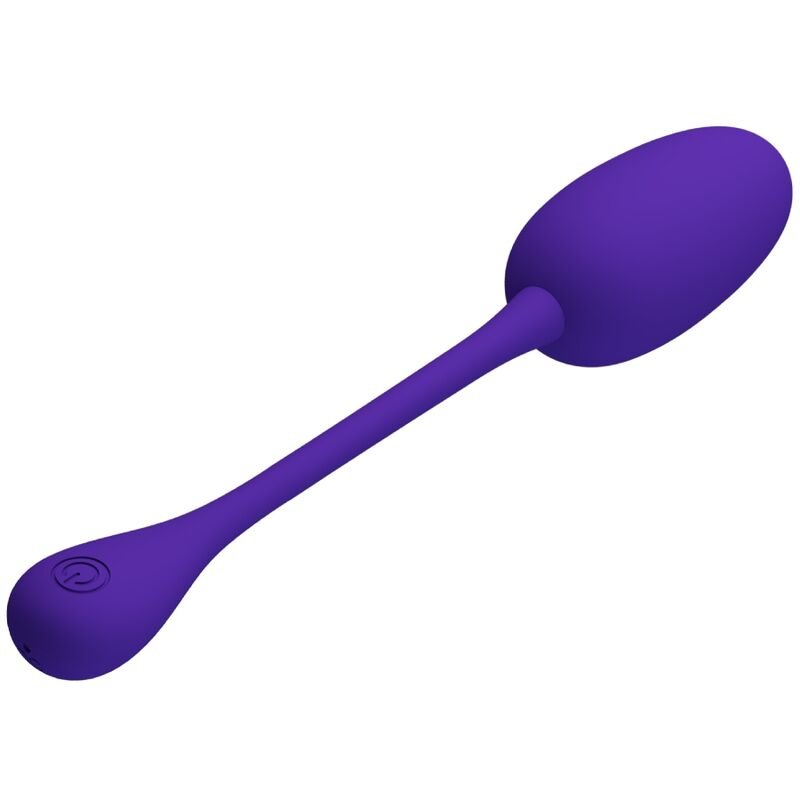 PRETTY LOVE - OVO VIBRATÓRIO RECARREGVEL KNUCKER ROXO - Imagem 2
