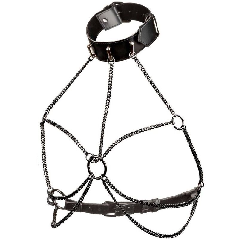 CALEXOTICS - EUPHORIA ARNÊS DE COLAR MULTI CADEIA - Imagem 4