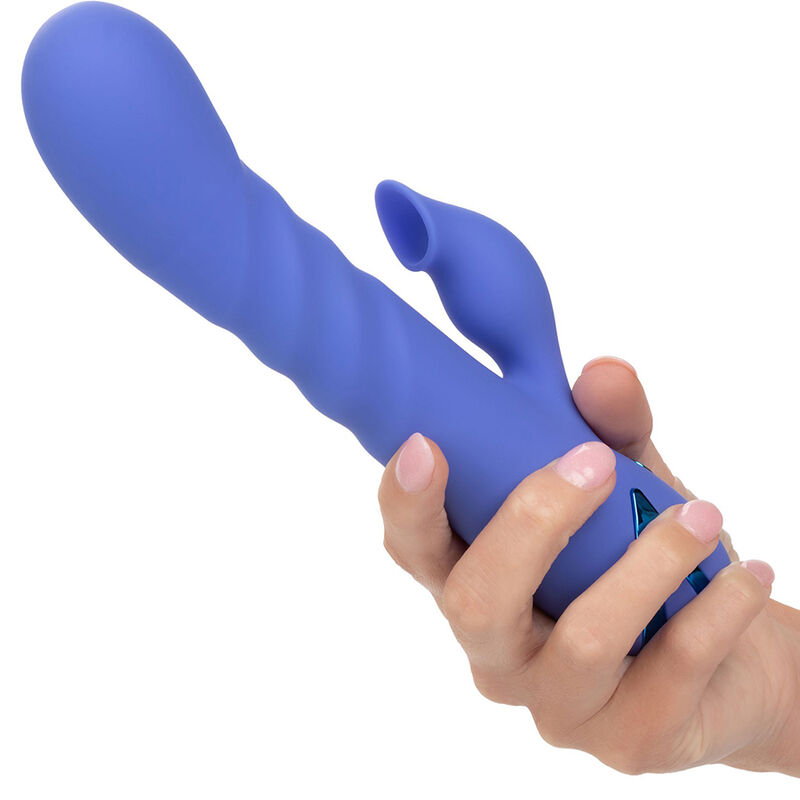 CALEXOTICS - LA LOVE VIBRADOR SUCKER BLUE POR CALIFORNIA DREAMING