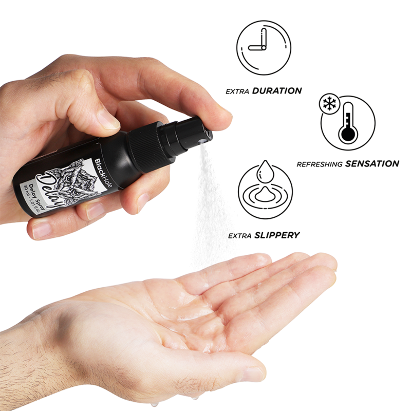 BLACK HOLE - DELAY SPRAY STUDY FORTE 30 ML - Imagem 4