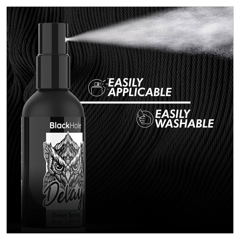 BLACK HOLE - DELAY SPRAY STUDY FORTE 30 ML - Imagem 3