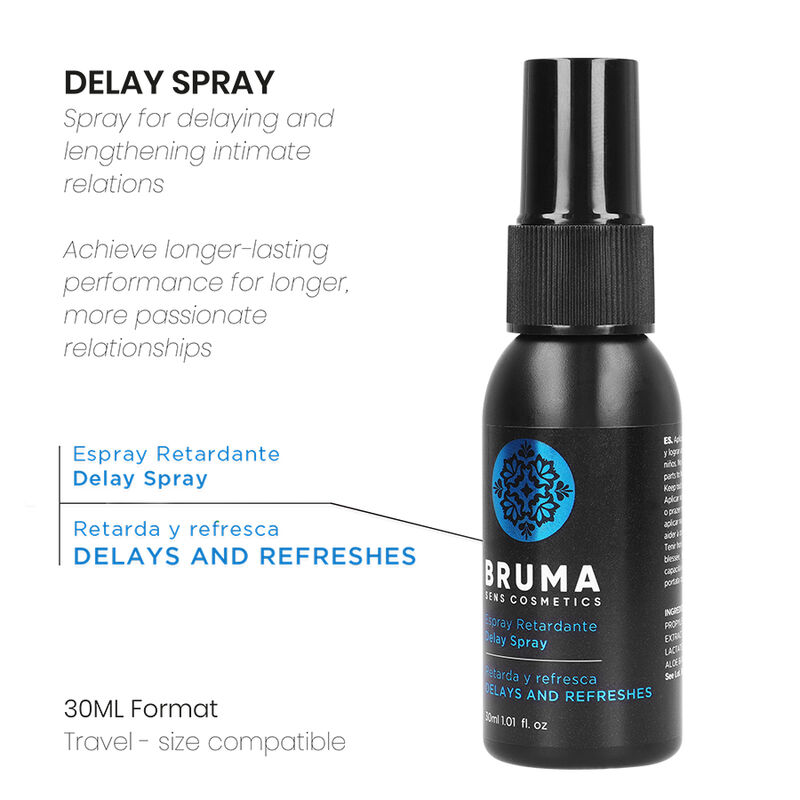 BRUMA - SPRAY ATRASO E REFRESCANTE 30 ML - Imagem 2