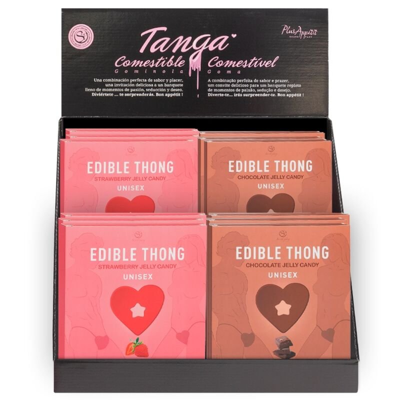 SECRET PLAY - TANGA DE GOMA DE MORANGO - Imagem 5