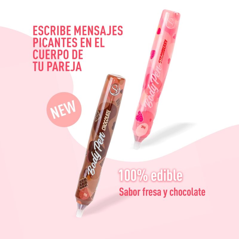 SECRET PLAY - BODY PEN MORANGO - Imagem 4