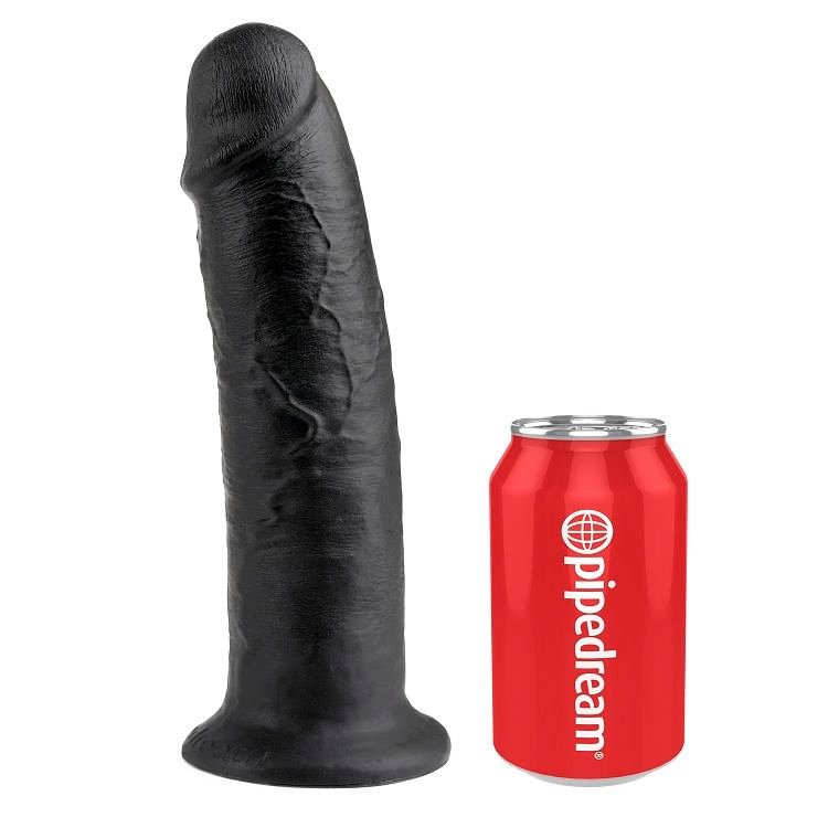 KING COCK - 10 DILDO PRETO 25 CM - Imagem 3