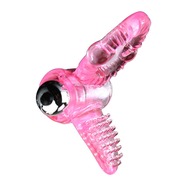 BAILE - SWEET ABS 10 RITMOS ANEL VIBRADOR ROSA ANEL PARA O PÊNIS - Imagem 2