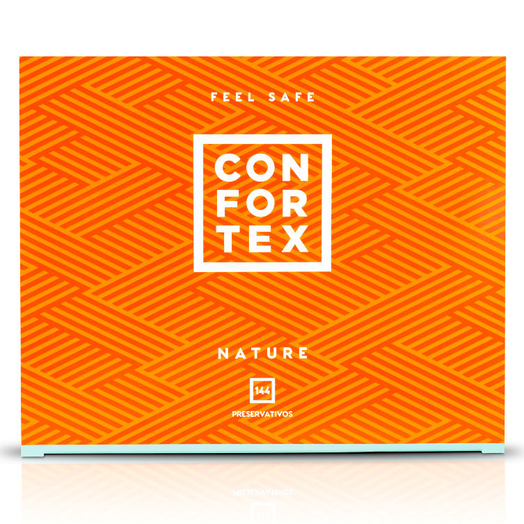 CONFORTEX - CONDOM NATURE BOX 144 UNIDADES - Imagem 2