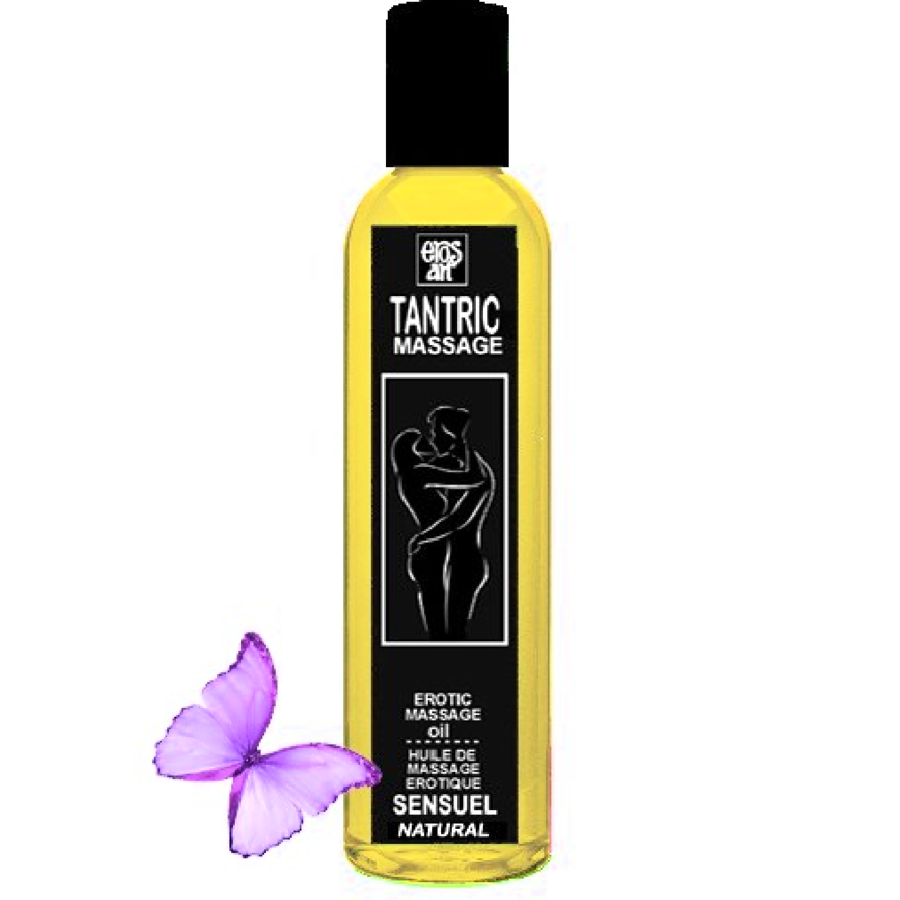 EROS-ART - ÓLEO DE MASSAGEM TÂNTRICA NATURAL E AFRODISÍACO NEUTRO 100 ML