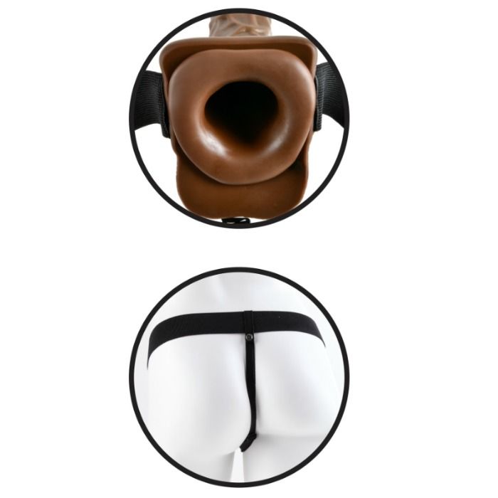 FETISH FANTASY SERIES - 7 STRAP-ON OCO COM BOLAS - Imagem 4