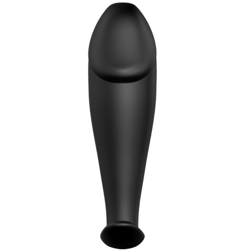 PRETTY LOVE - SILICONE ANAL PLUG FORMA DE PÊNIS E 12 MODOS DE VIBRAO PRETO - Imagem 2