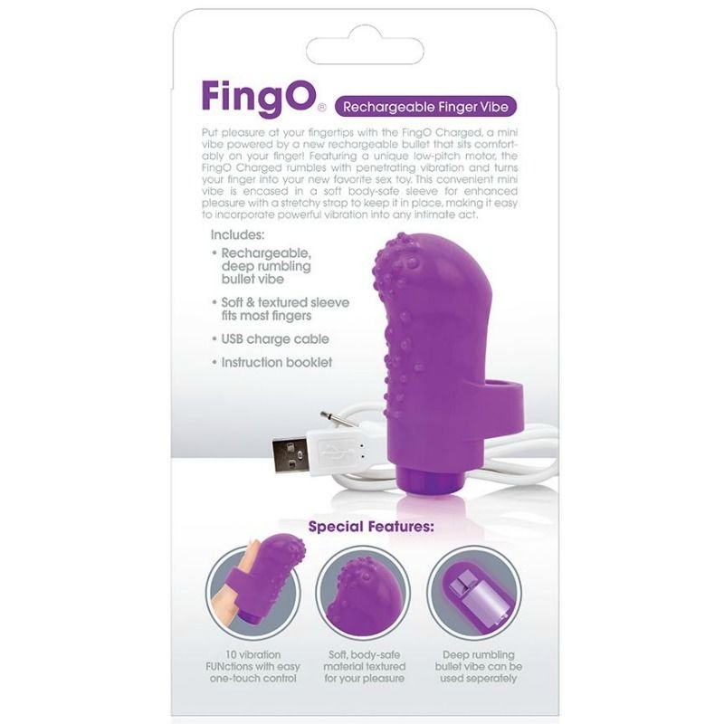 SCREAMING O - DEDO RECARREGVEL LILAC - Imagem 4