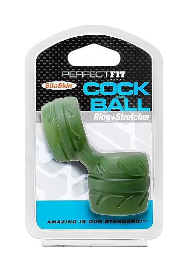 PERFECT FIT BRAND - SILASKIN COCK BALL GREEN - Imagem 2