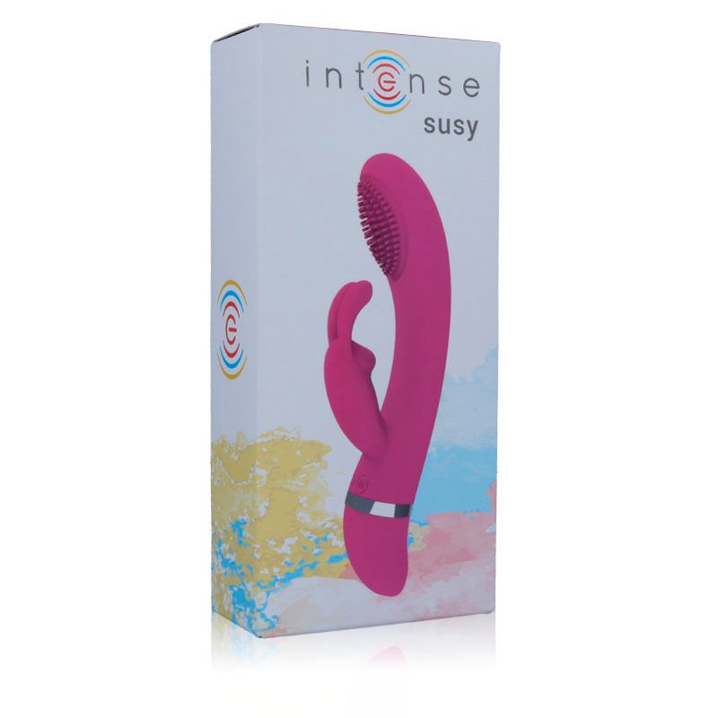 INTENSE - VIBRADOR OSCILANTE SUSY COELHO DE SILICONE ROSA