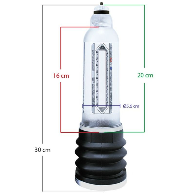 BATHMATE - HYDROMAX 9 BOMBA DE AUMENTO DO PÉNIS VERMELHA - Imagem 3