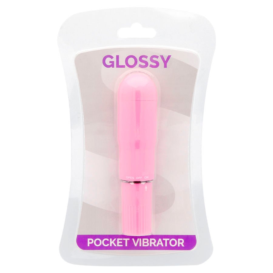 GLOSSY - VIBRADOR DE BOLSO DEEP ROSE - Imagem 2
