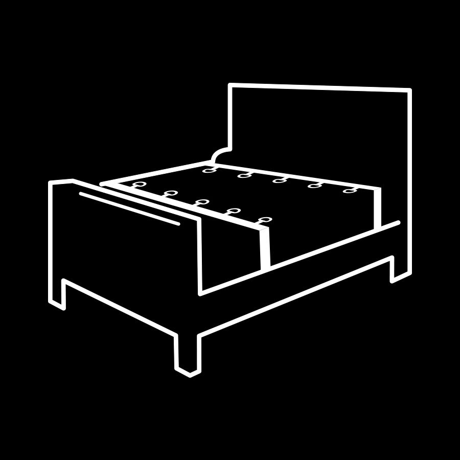 FETISH SUBMISSIVE - CONJUNTO DE LAÇOS DE CAMA DE LUXO COM FORRO DE NOPRENE - Imagem 2
