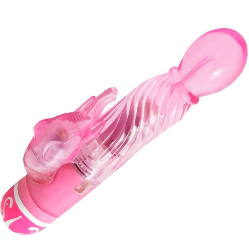 BAILE - VIBRADOR MULTIVELOCIDADE COM ESTIMULADOR ROSA - Imagem 2