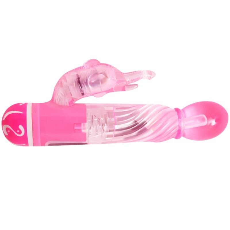 BAILE - VIBRADOR MULTIVELOCIDADE COM ESTIMULADOR ROSA - Imagem 4