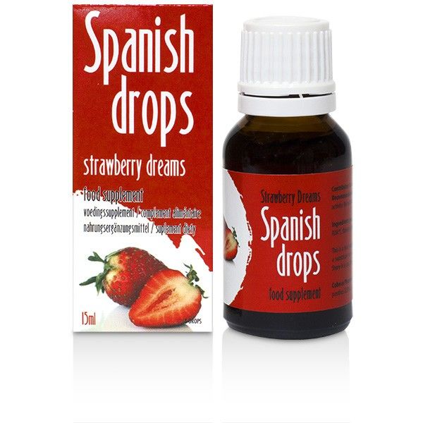 COBECO - SPANISH FLY STRAWBERRY DREAMS 15 ML - Imagem 2
