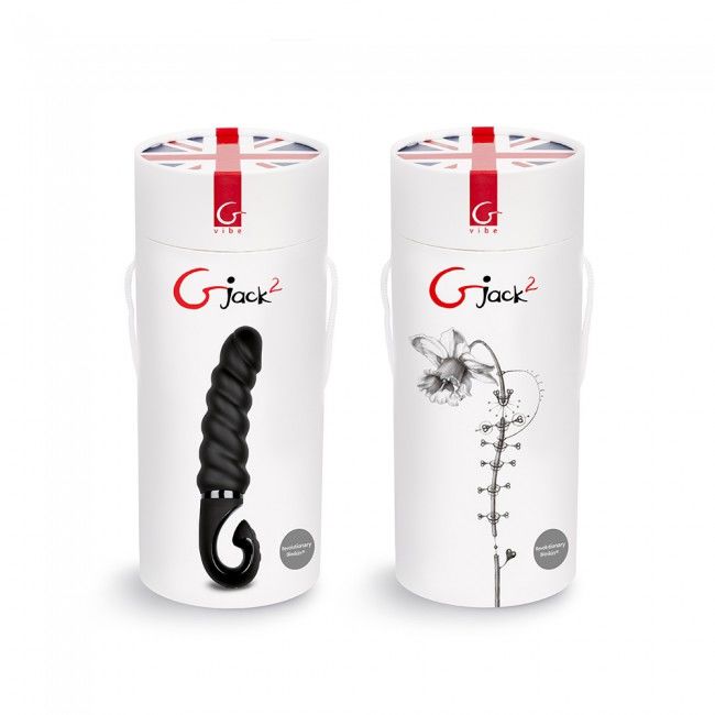 G-VIBE - G-JACK 2 - DILDO VIBRANTE PRETO - Imagem 2