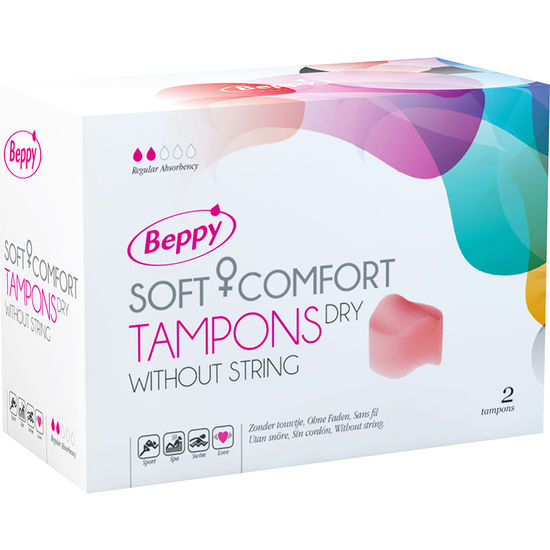 BEPPY - SOFT-COMFORT TAMPONS SECO 2 UNIDADES - Imagem 2