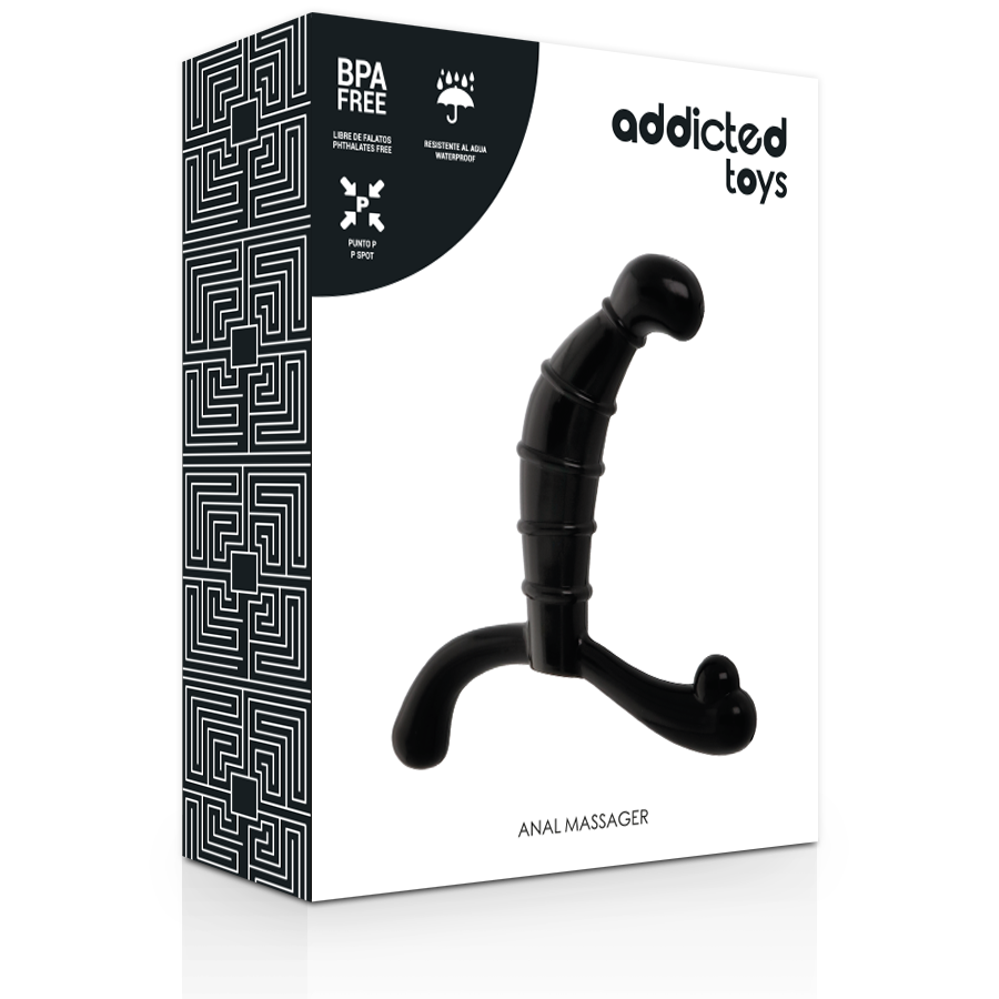 ADDICTED TOYS - PRÓSTATA ANAL PRAZER PRETO - Imagem 4