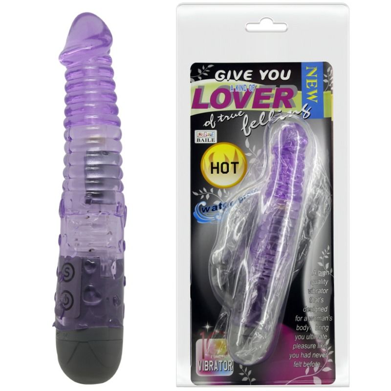 BAILE - DÊ A VOCÊ AMANTE UM TIPO DE VIBRADOR LILAC LOVER - Imagem 2