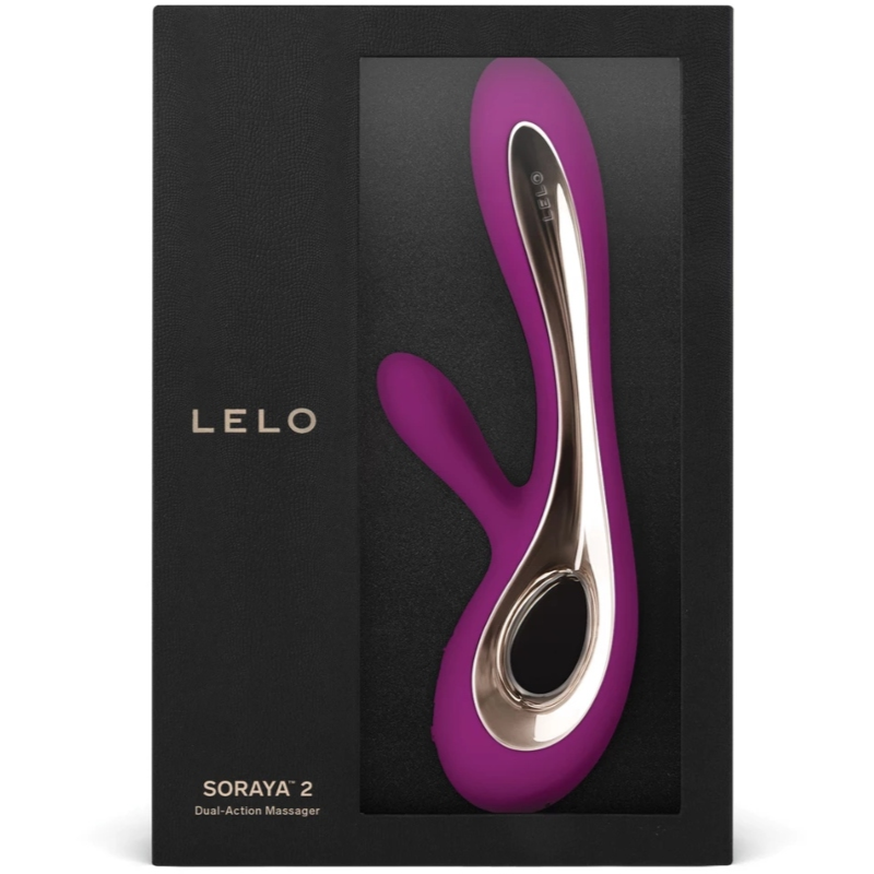 LELO - SORAYA 2 COELHO VIBRADOR ROSA PROFUNDA - Imagem 3