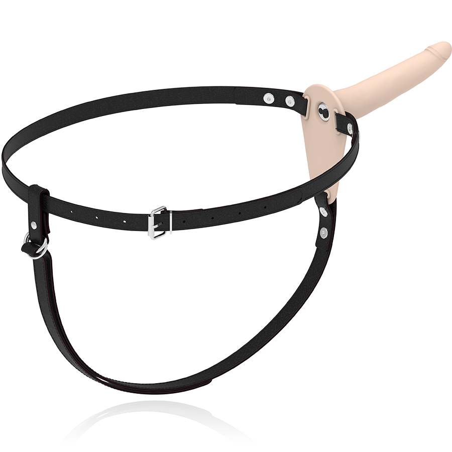 FETISH SUBMISSIVE HARNESS - VIBRADOR DE SILICONE DE CARNE 15 CM - Imagem 5