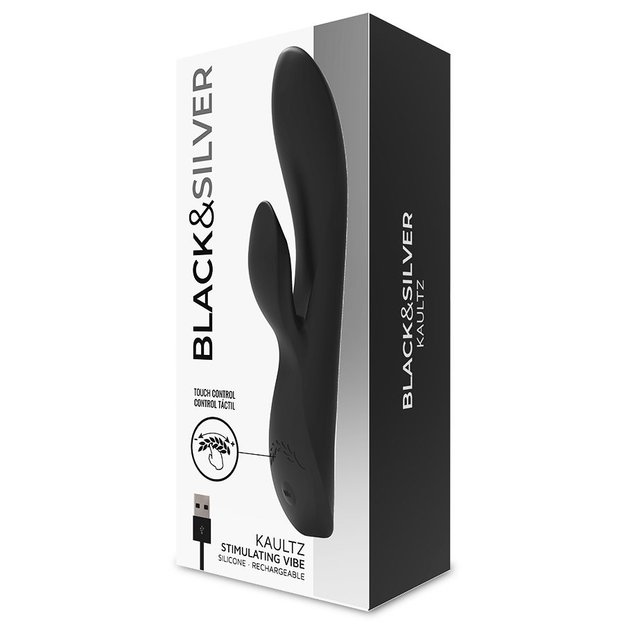 BLACKSILVER - VIBRADOR KAULTZ TOUCH CONTROL
