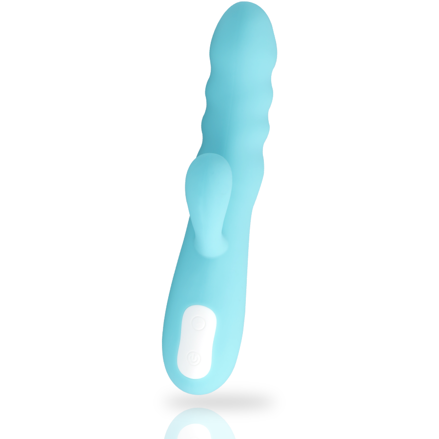 MIA - VIBRADOR GIRATÓRIO EIFFEL TURQUOISE BLUE - Imagem 2