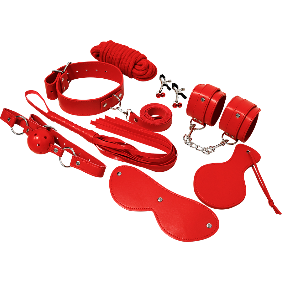 EXPERIENCE - KIT BDSM FETISH SÉRIE VERMELHA - Imagem 2