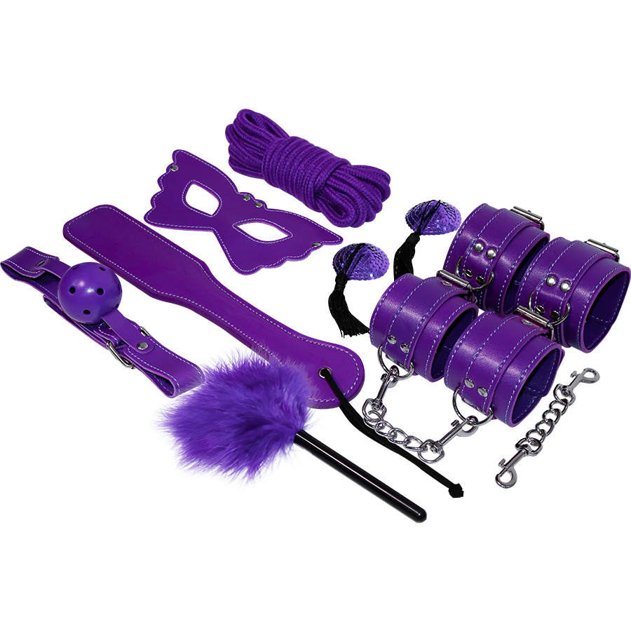 EXPERIENCE - KIT BDSM FETISH SÉRIE ROXA - Imagem 2