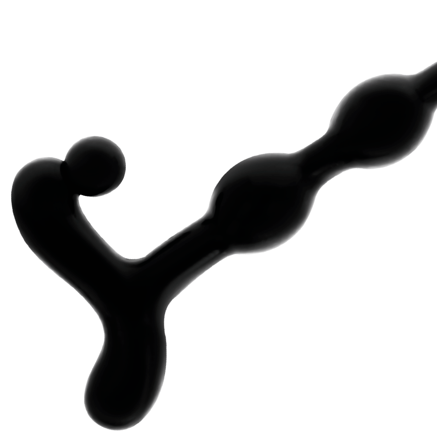 ADDICTED TOYS - BOLAS ANAIS 22 CM PRETAS - Imagem 5