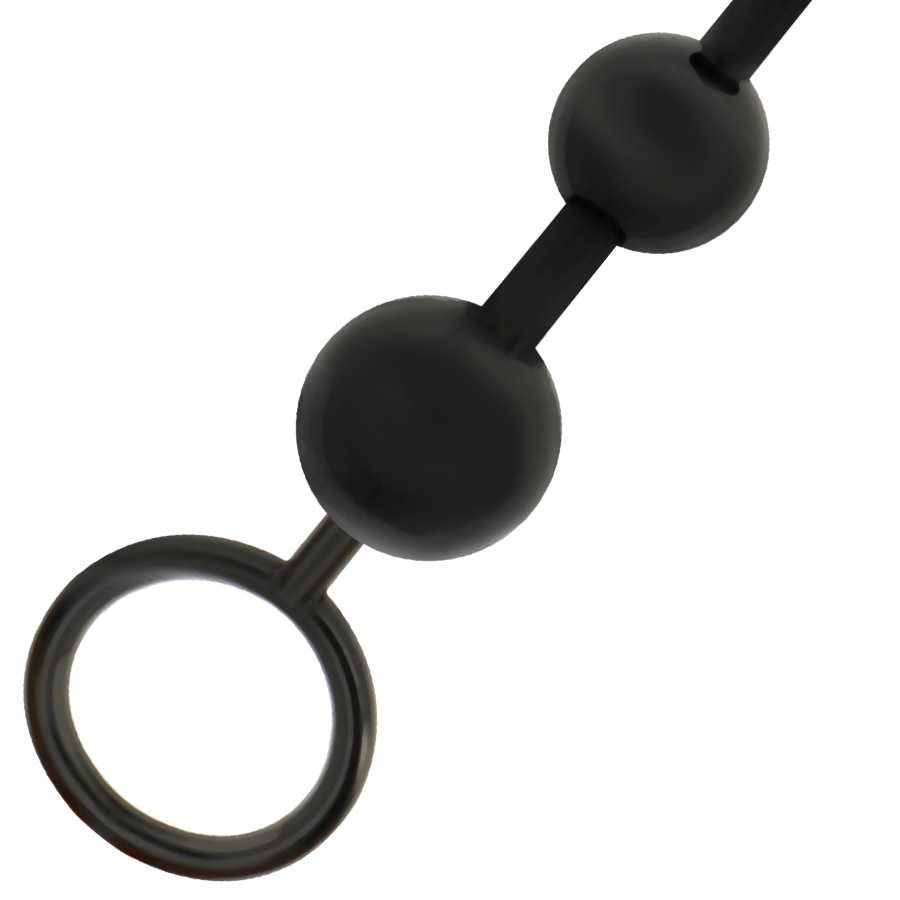 ADDICTED TOYS - CONTAS ANAIS 29 CM PRETAS - Imagem 5