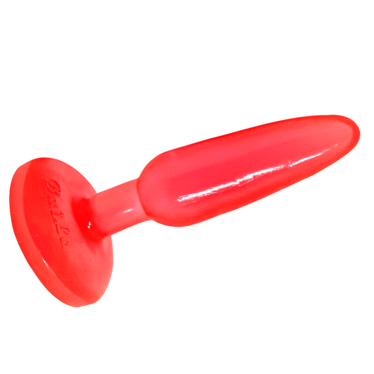 BAILE - PLUG ANAL SOFT TOUCH VERMELHO 14.2 CM - Imagem 2
