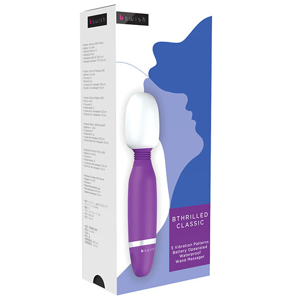 B SWISH - BTHRILLED CLSSICO LILAC MASSAGER - Imagem 2